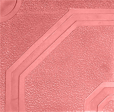 Тротуарная плитка Фреска 400х400х50 красная