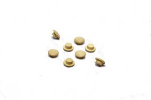 Заглушка деревянная Липа d-8х13 мм. 10 шт/упак.