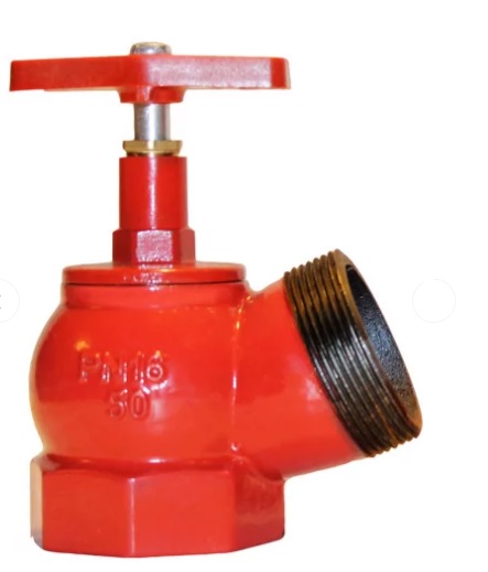 Клапан ПК-50 муфта/цапка чугун угловой 125⁰