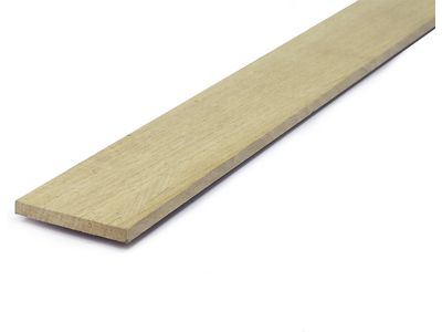 Рейка из бука 5х50х1500 мм Вкладыш в поручень и подбалясеник