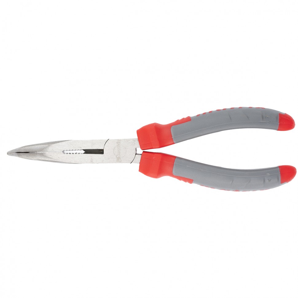 Длинногубцы изогнутые, 200 мм, двухкомпонентные рукоятки Matrix Professional