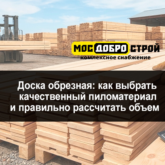 Доска обрезная: как выбрать качественный пиломатериал и правильно рассчитать объем