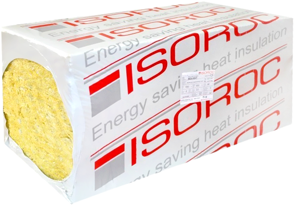Утеплитель Изорок Изовент SL П75 1000х500х50мм 4м2