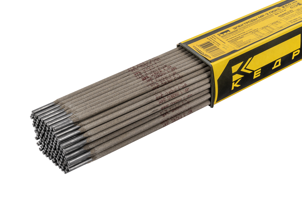 КЕДР Электроды КЕДР МР-3 ЛЮКС Ø 5,0 мм (пачка 6,5кг)