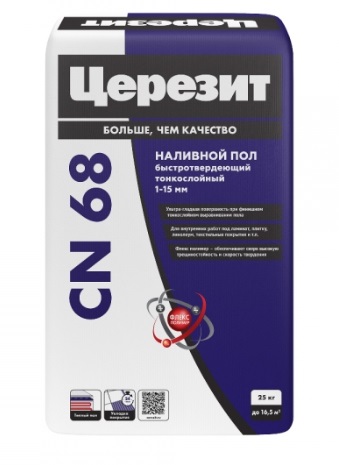 Наливной пол Ceresit CN 173 самовыравнивающийся 20 кг