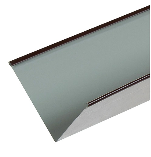 Планка для наружных углов с полиэстеровым покрытием 150х150  2 м цвет коричневый