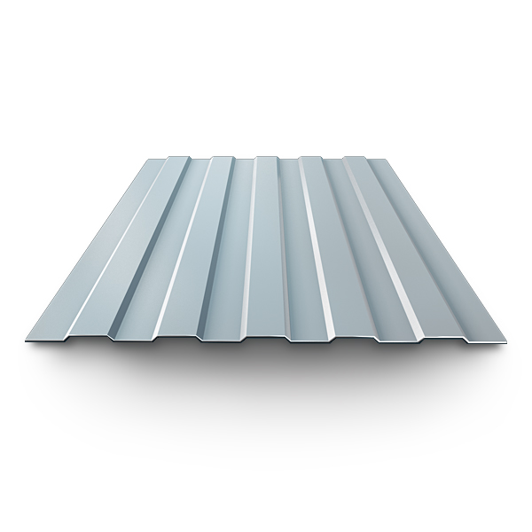 Профнастил С8 1150х6000 0.4 мм оцинкованный