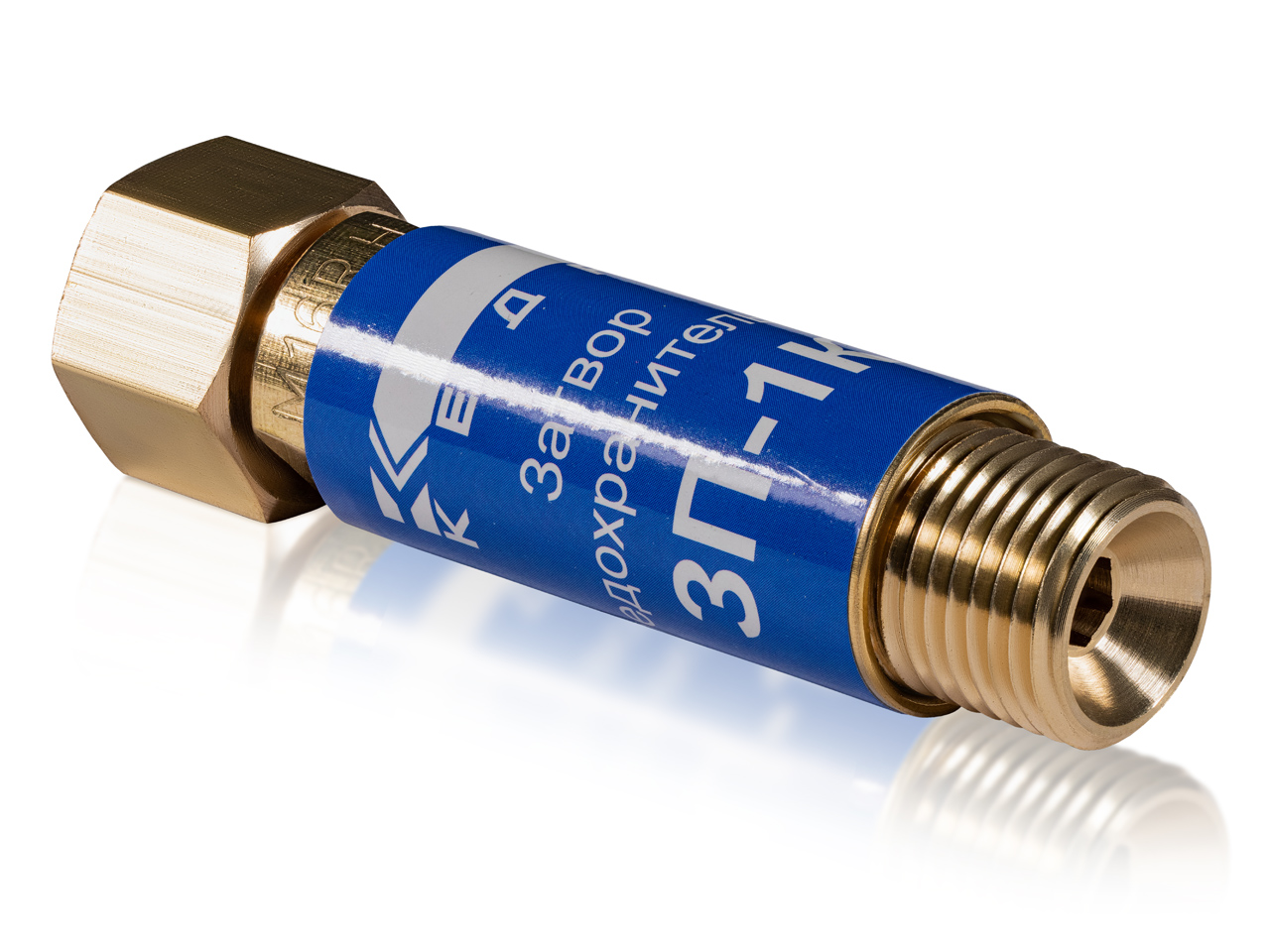 КЕДР Затвор предохранительный КЕДР ЗП-1К (кислород), на выход редуктора, М16х1,5