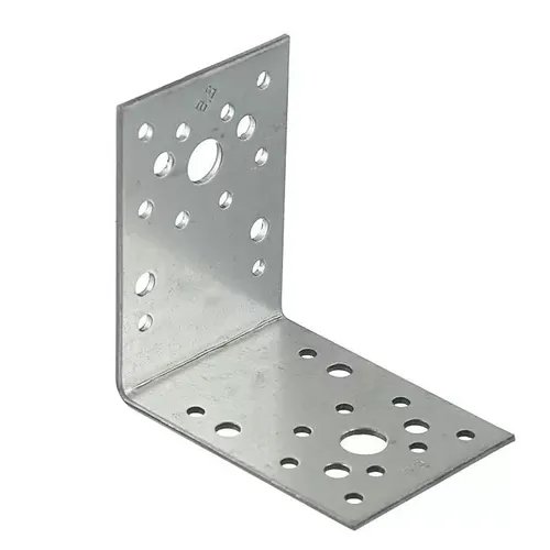Уголок крепежный оцинкованный KU 90х90х65х2мм