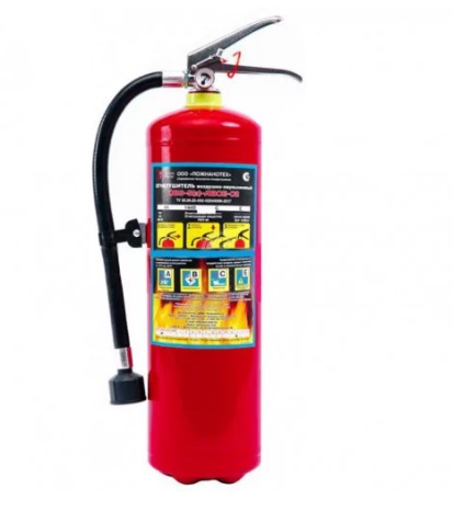 Огнетушитель воздушно-эмульсионный ОВЭ-5 (з) АВСЕ, летний (до +0°С)