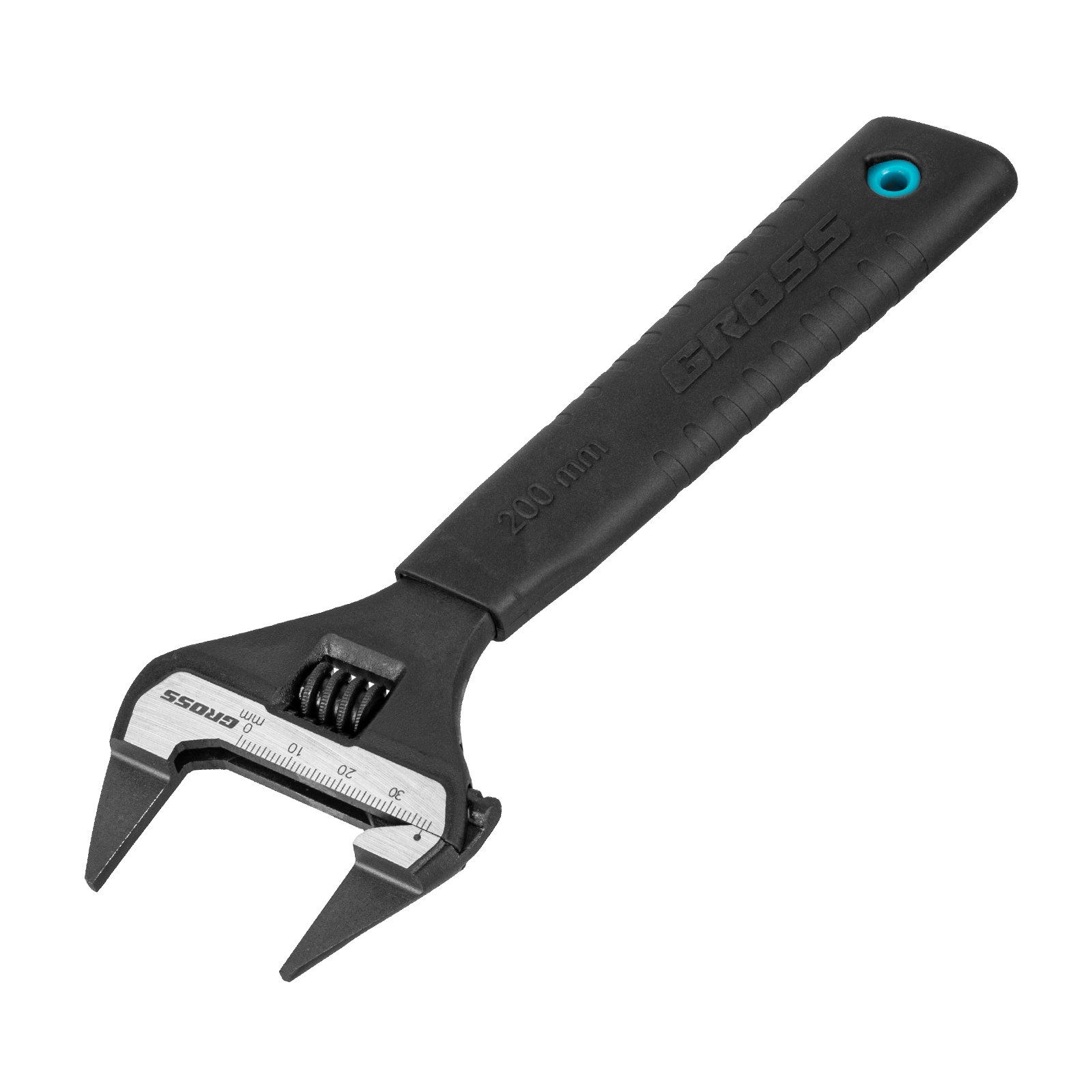 Ключ разводной, 200 мм, CrV, ультратонкие губки Gross