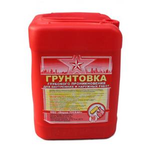 Русеан грунтовка глубокого проникновения 10 л
