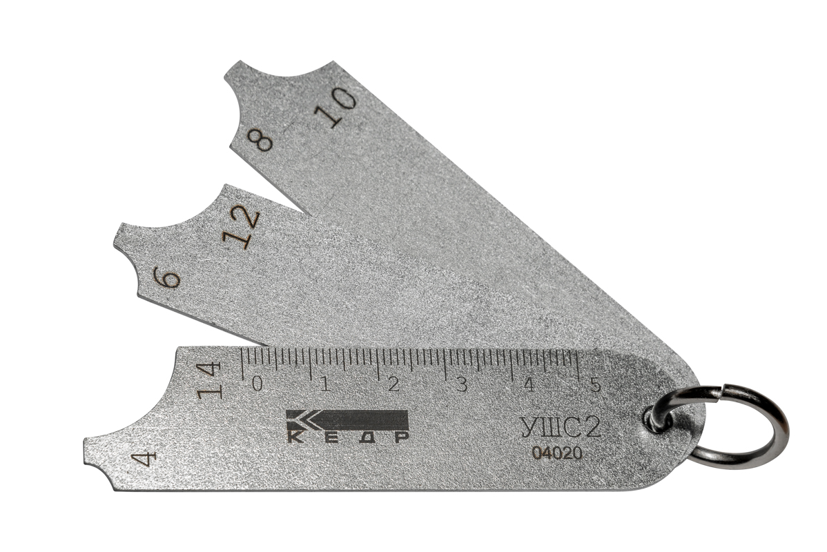 КЕДР Шаблон сварщика  КЕДР УШС-2 с калибровкой