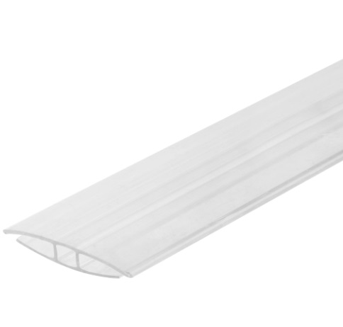 Профиль соединительный 4-6 мм x 3 м, цвет прозрачный