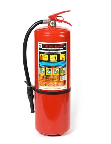Огнетушитель воздушно-пенный ОВП-8 (з) АВ, летний (до +5°С)