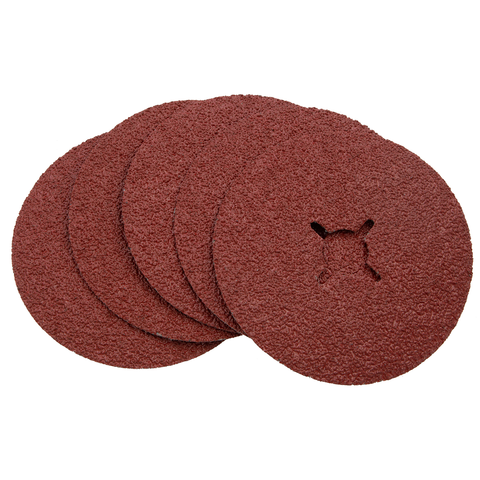 Круги фибровые 5 шт, Р 24, 125 х 22 mm Matrix