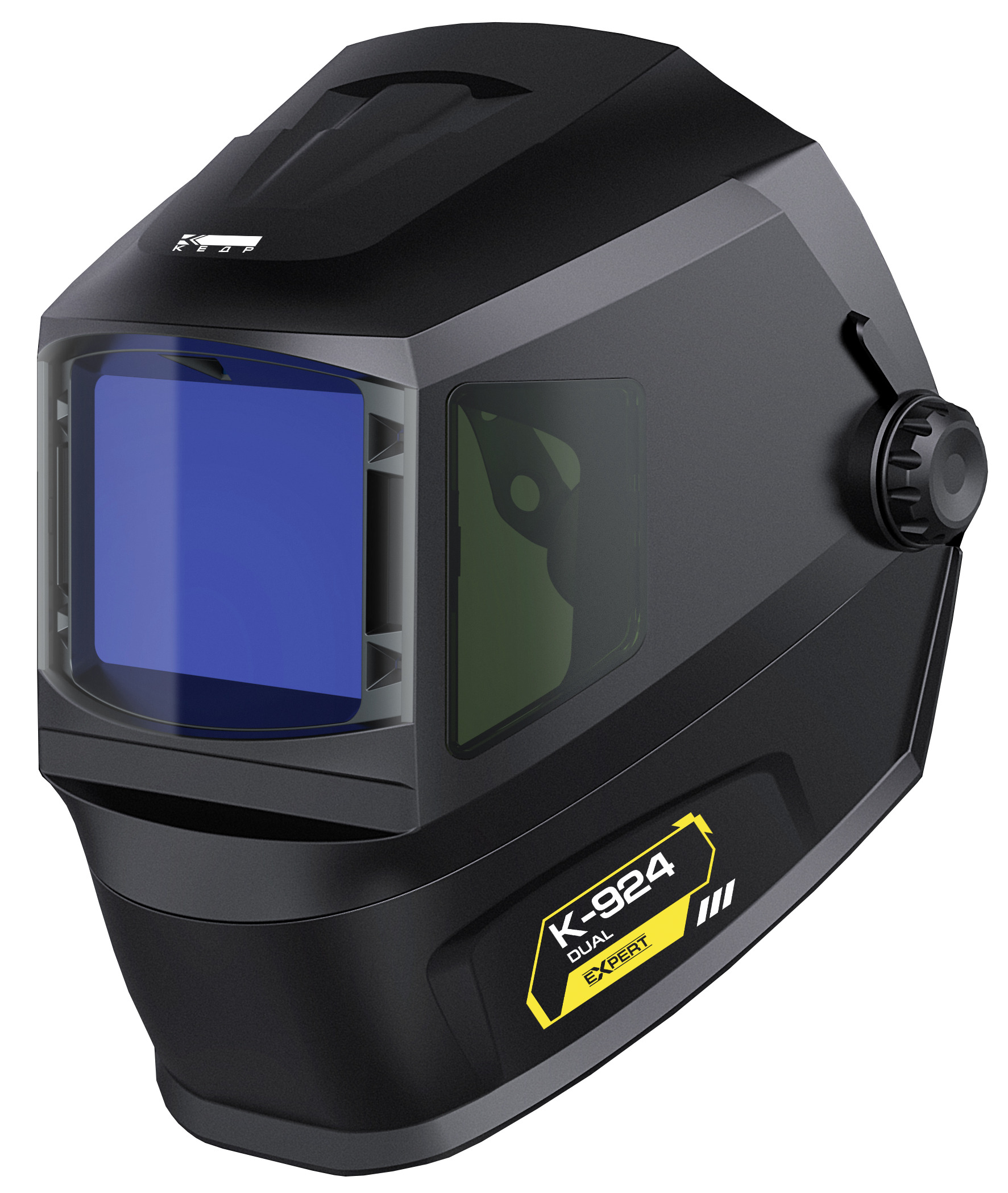 КЕДР Маска сварщика   КЕДР (В РАЗОБР.ВИДЕ) "К-924 EXPERT dual"