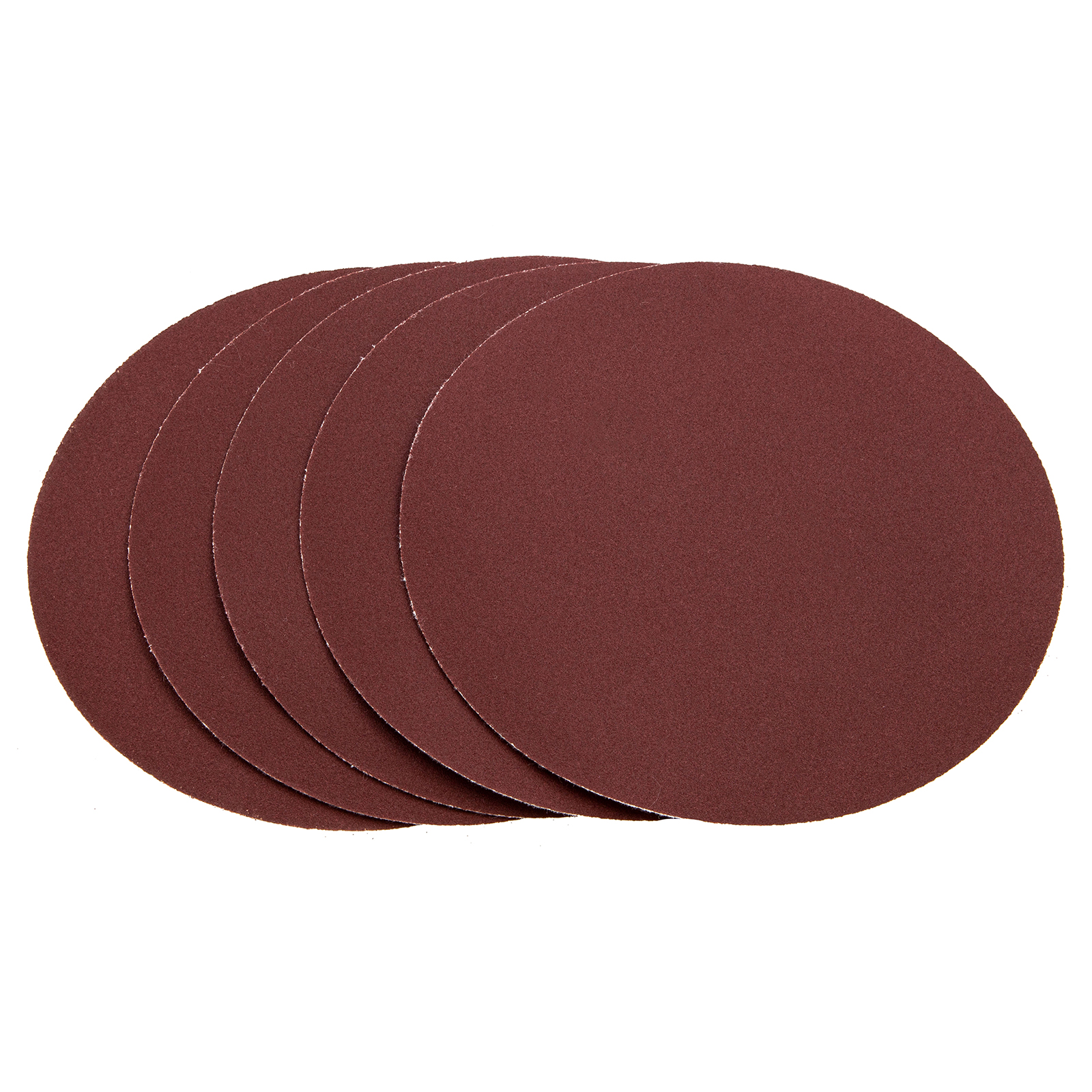 Круг абразивный на ворсовой подложке под "липучку", P 400, 150 мм, 5 шт Matrix