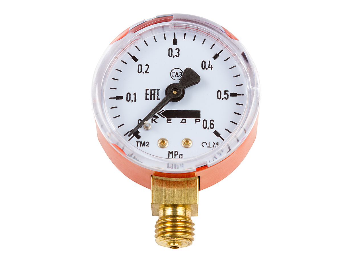 КЕДР Манометр КЕДР ТМ2 Пропан, (0-0,6 МПа, кл.2,5, М12Х1,5) С3Н8-У