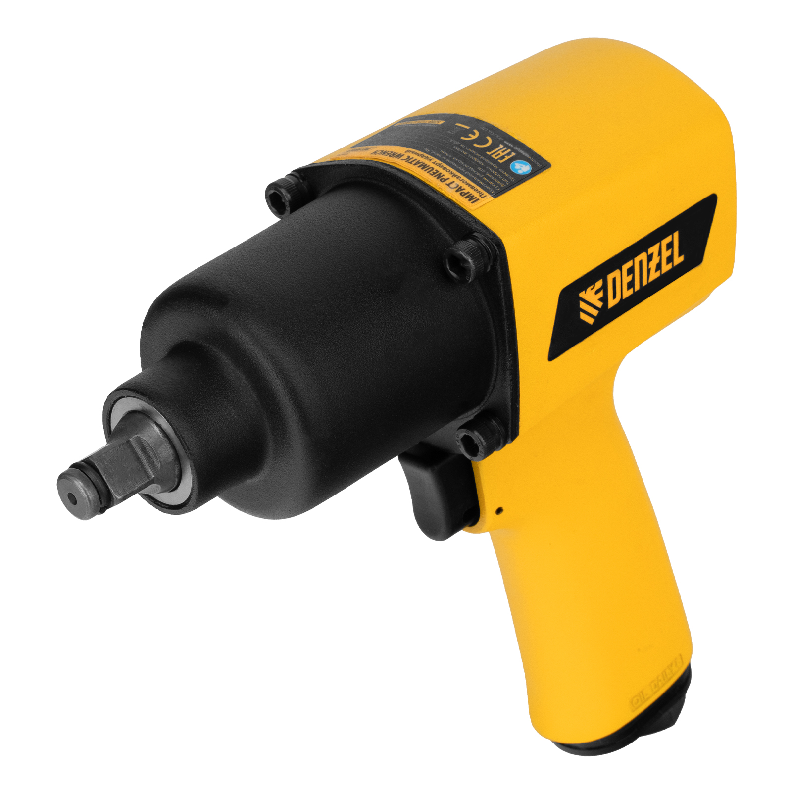 Ударный пневмогайковерт IW1500SP, 1/2", 8800 об/мин, 1490 Нм Denzel