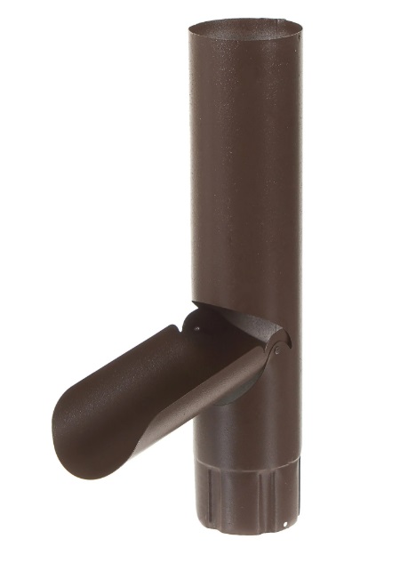 Отвод для сбора воды цвет коричневый