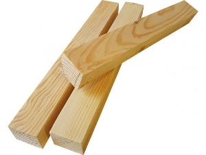 Брусок сухой из лиственницы 50х50х2000/3000