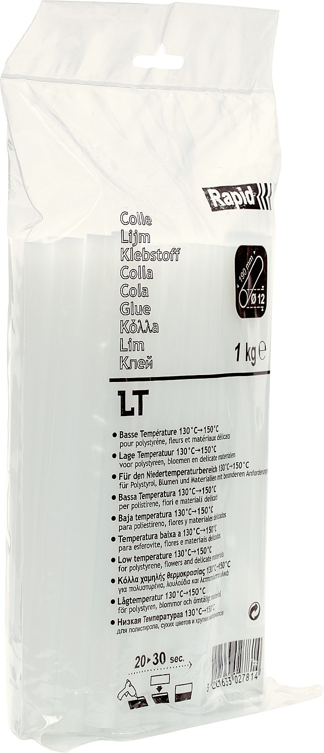 RAPID d12 x 190 мм, 1 кг, профессиональный, низкотемпературный клеевой стержень