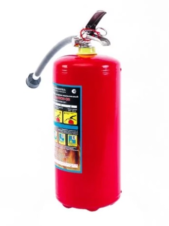Огнетушитель воздушно-эмульсионный ОВЭ-8 (з) АВСЕ, морозостойкий (до -40°С)