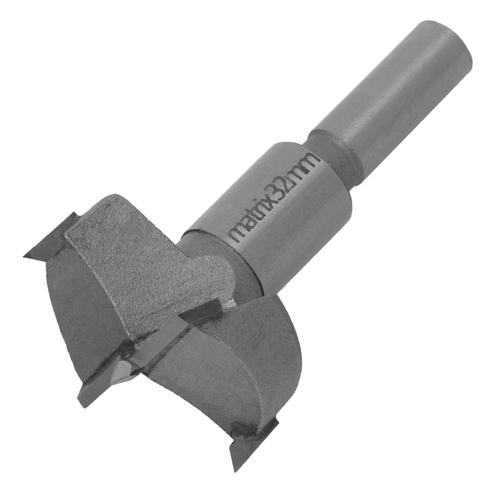 Сверло Форстнера по дереву, 32 мм, твердосплавные пластины, цилиндрический хвостовик Matrix