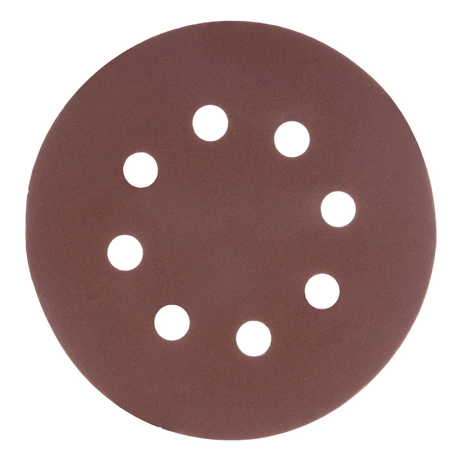 Круг абразивный на ворсовой подложке под "липучку", перфорированный, P 400, 125 мм, 5 шт Matrix