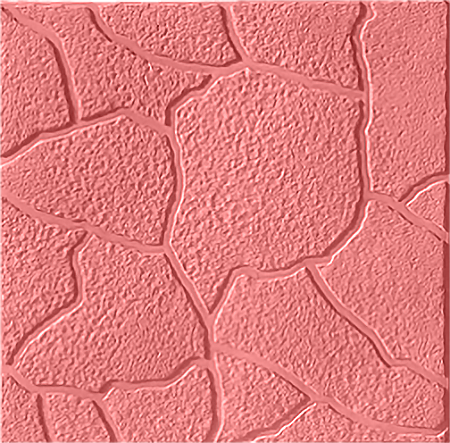 Тротуарная плитка Песчаник тучка 300х300х30 красный