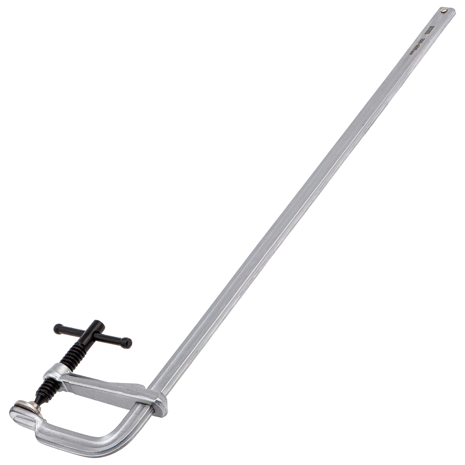 Струбцина F-образная, 100x600мм, кованая Denzel