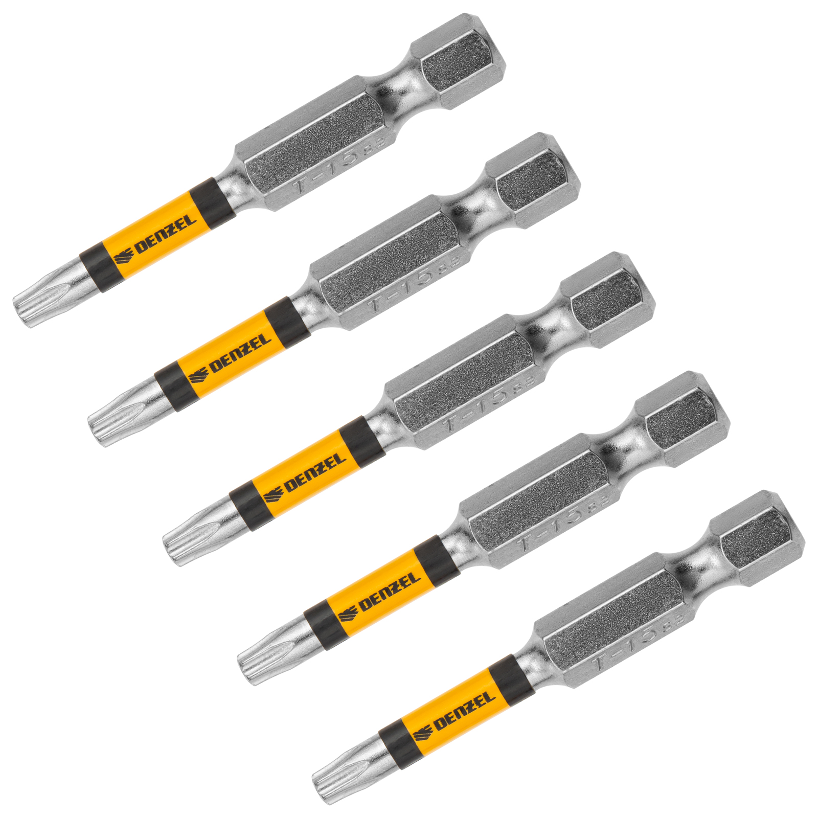 Бита T15x50, 5 шт. Denzel