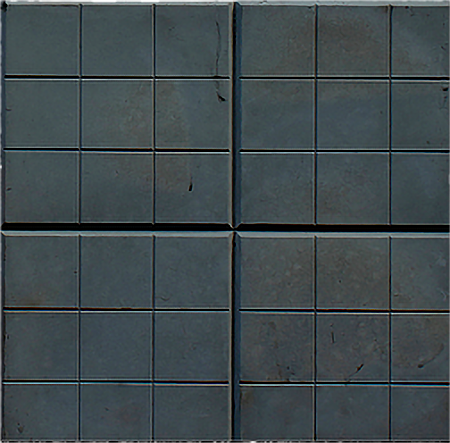 Тротуарная плитка Сетка 350х350х50 черный