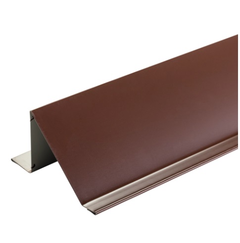 Планка снегозадержания с полиэстеровым покрытием 2 м цвет коричневый