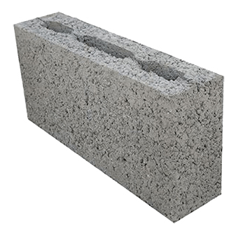 Шлакоблок перегородочный 3-ех щелевой 400х200х100