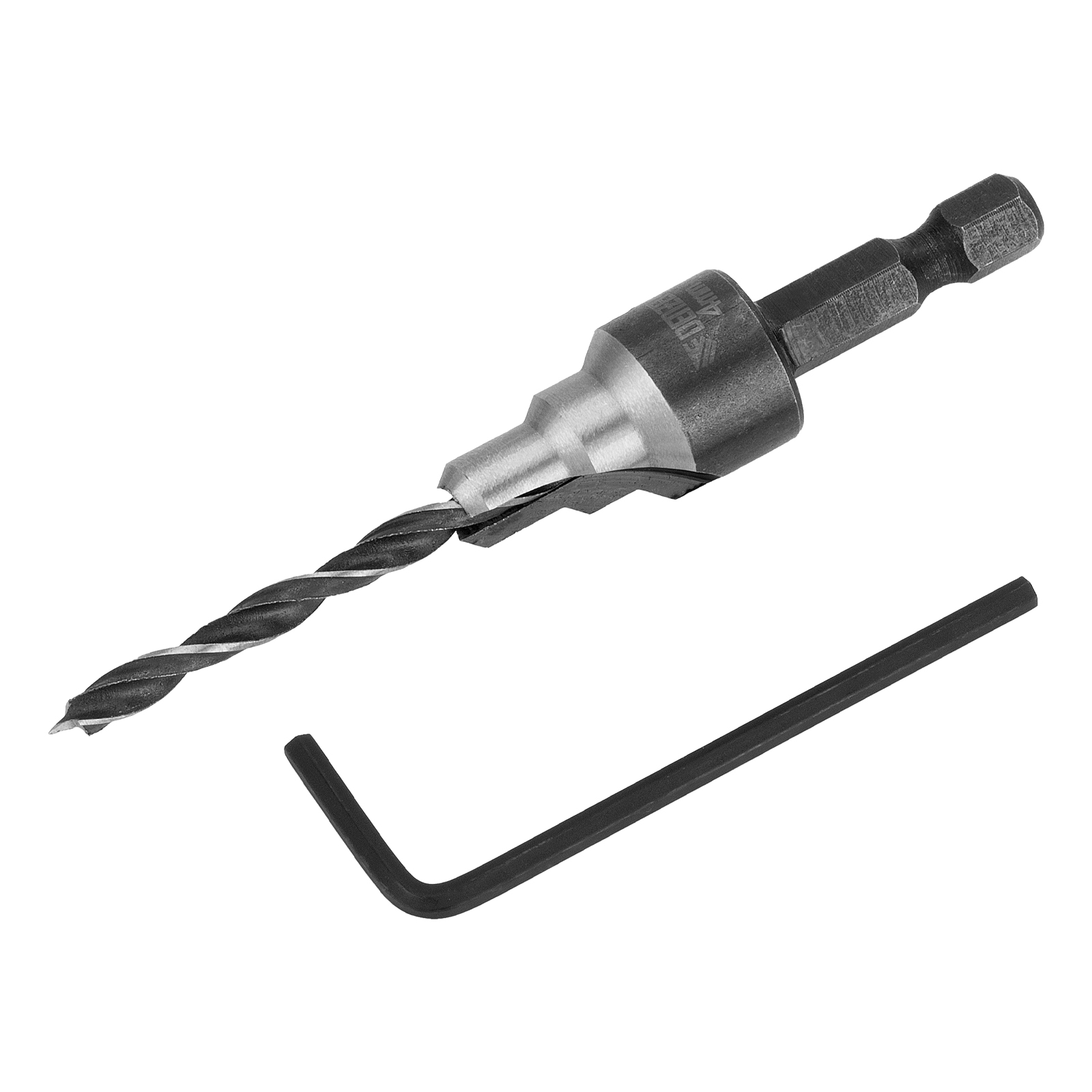 Сверло-зенкер под конфирмат, 4 мм // Denzel