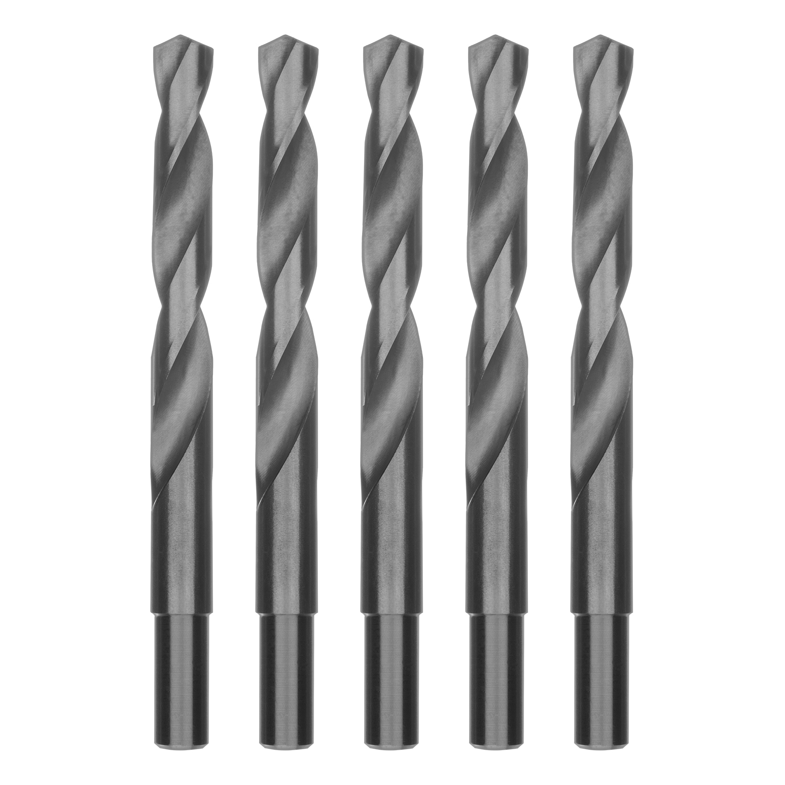 Сверло по металлу, 15 мм, полированное, HSS, 5 шт, цилиндрический хвостовик Matrix