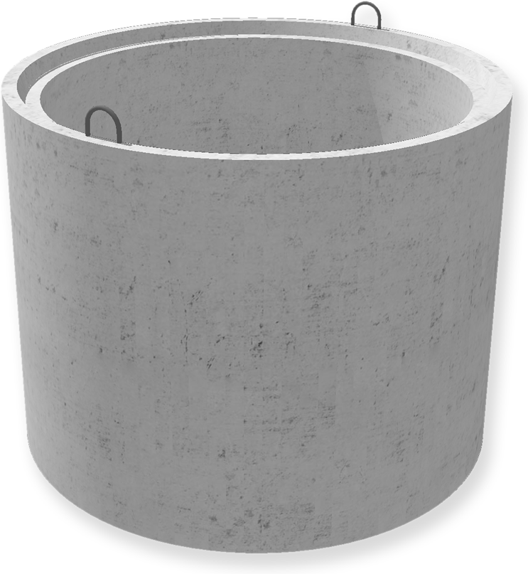 Кольцо колодезное КС 10-9 с четвертью