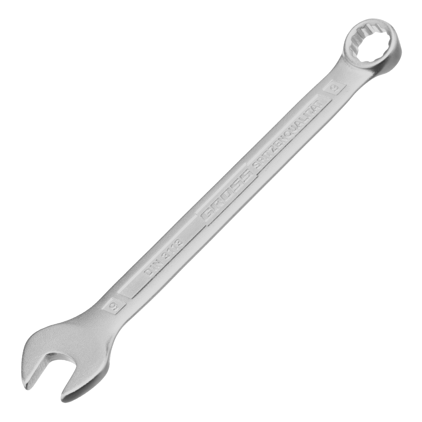 Ключ комбинированный 9 мм, CrV, холодный штамп Gross