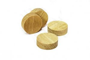 Пробка деревянная Лиственница d-25 мм. 10 шт/упак.