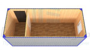 Бытовка строительная БК-2.1 Стандарт