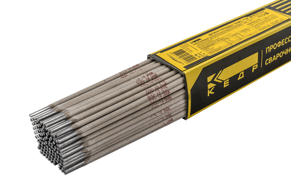 КЕДР Электроды КЕДР ОЗС-12 Ø 4,0 мм (пачка 6,5кг)