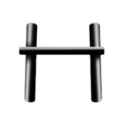 Скоба для смотрового колодца ГС-4 - d22, Сталь