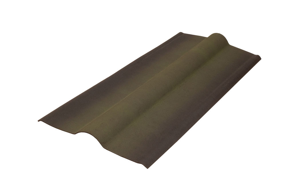 Элемент коньковый Ондулин цвет зелёный