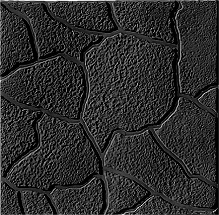 Тротуарная плитка Песчаник тучка 300х300х30 черный