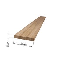 Косоур деревянный 50х300х4000 мм. AB