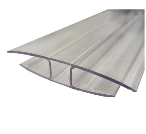 Профиль соединительный 8 мм x 3 м, цвет прозрачный