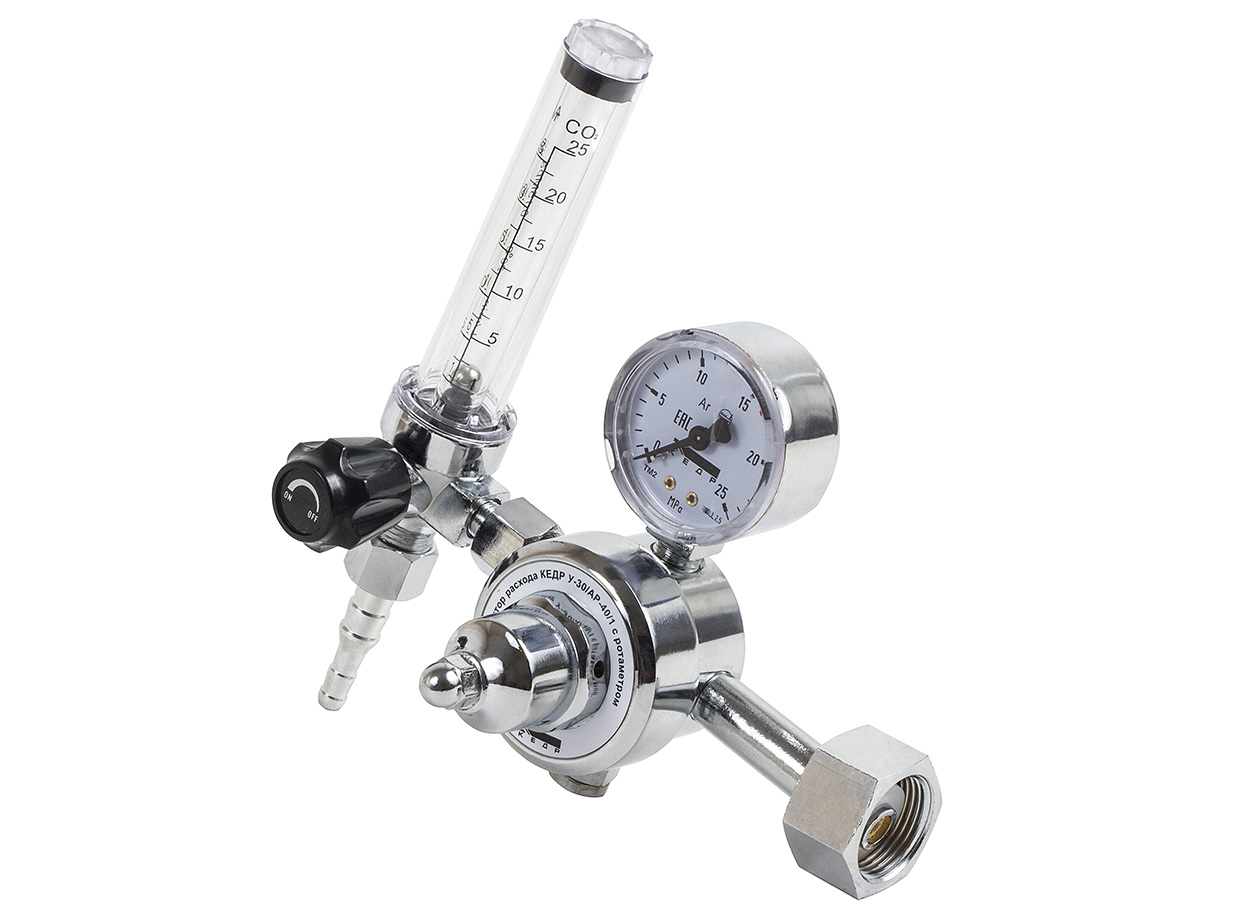 КЕДР Регулятор расхода КЕДР У-30/АР-40/1 PRO с ротаметром