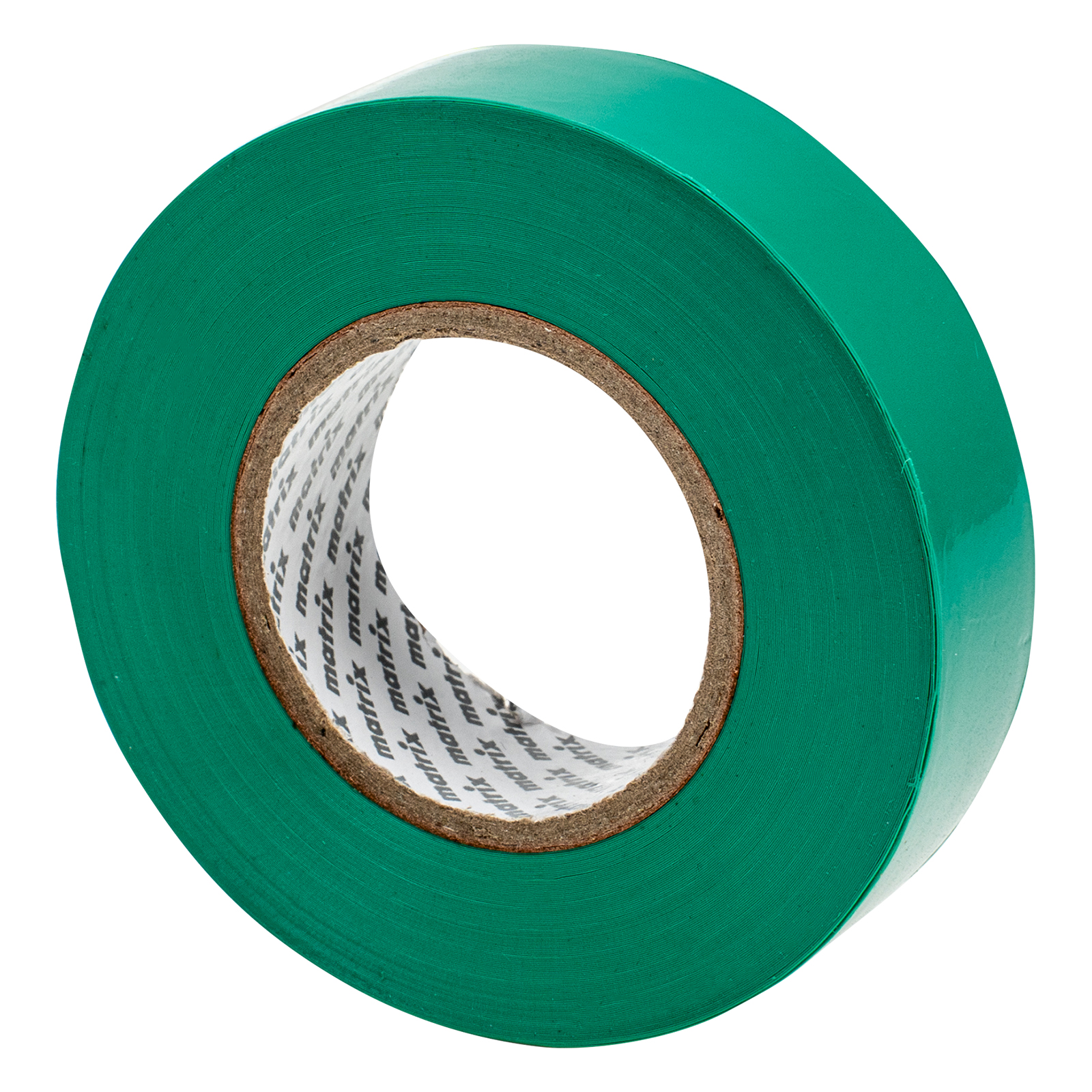 Изолента ПВХ, 19 мм х 20 м, зеленая, 150 мкм Matrix